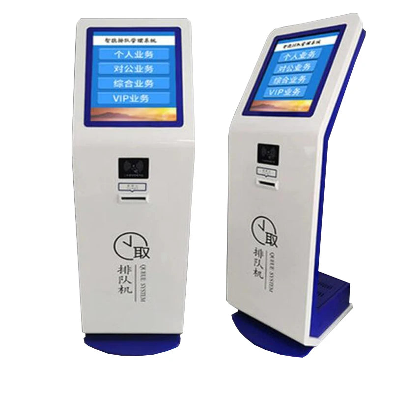 High Quality 21.5 Inch Touch Screen Floor-Standing Payment Kiosk Wall-Mounted/ Floor-Mounted Ordering Machine With SDK Function