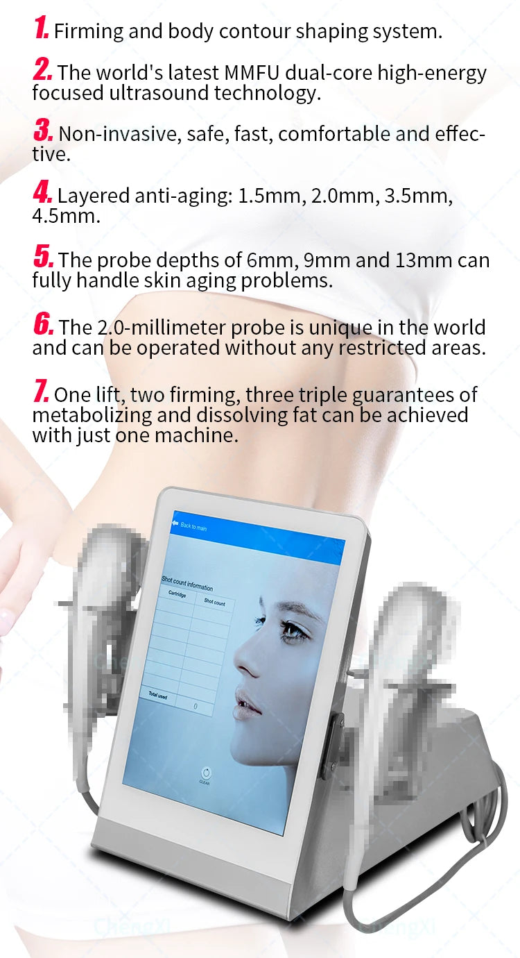 7D Beauty SPA Machine Anti Aging Facial Skin Tightening Body Slimming Machine