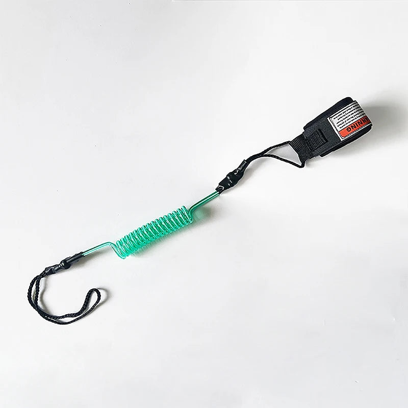 Ankle Leash Sup Board Foot Leg Rope Surfboard Raft Kayak RopeCoiled Surfboard Leash Surfing Stand UP Paddle Board