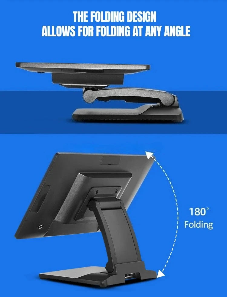 Wholesale 15.6 Inch Capacitive Touch Screen All in One Cash Register Computer 1366*768 Pos Machine for Retail Shop Restaurants