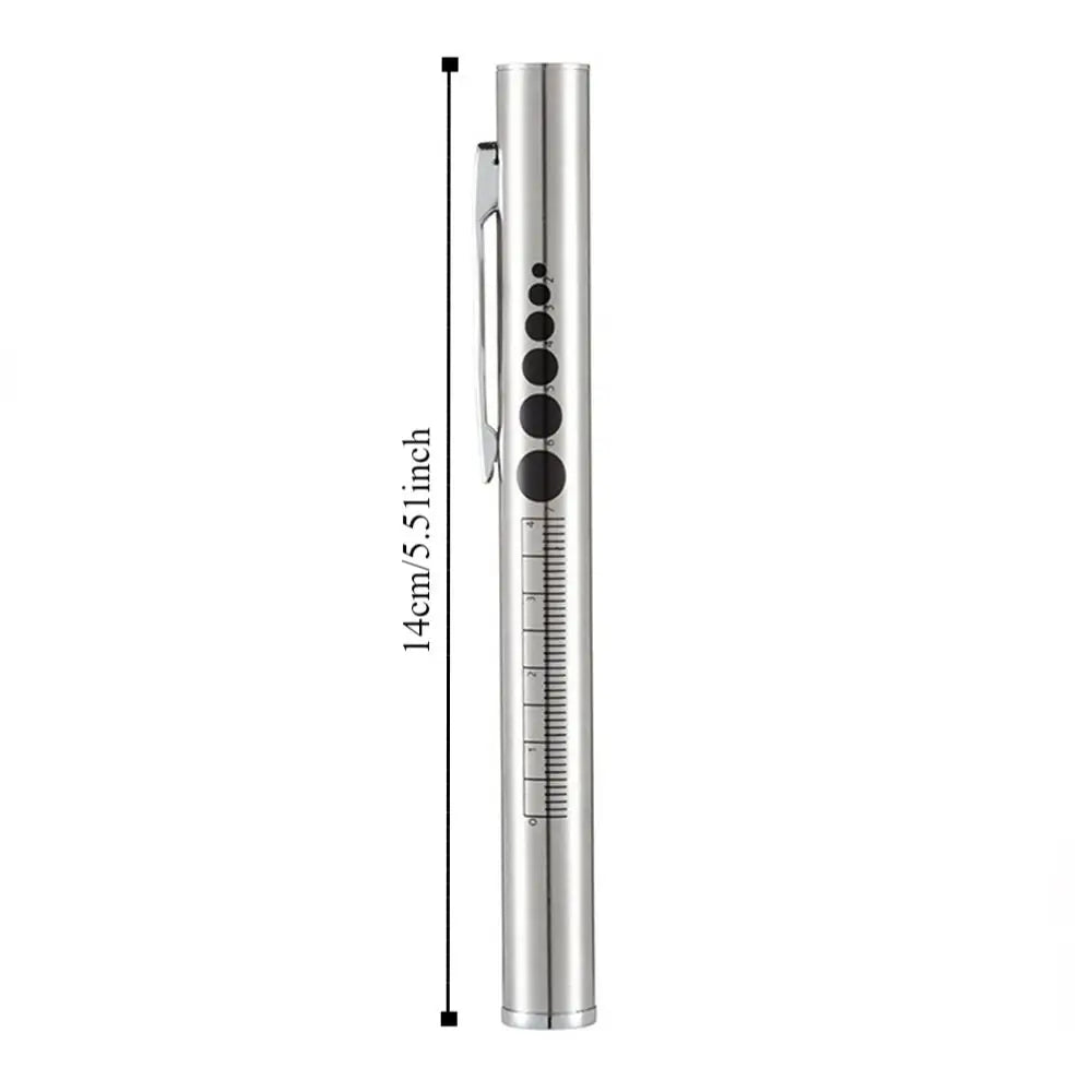 Portable Mini LED Pen Light Multi Function Pocket Clip LED Torch Lamp USB Rechargeable with Dual Lamp Nursing Flashlight