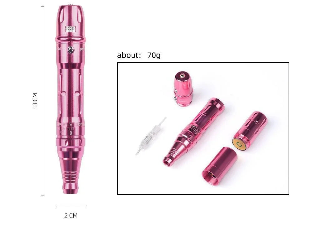 Permanent Makeup Machine Kit Microblading Machine, Eyebrow Tattoo Machine - Microshading, Lip, Ombre Brows, Machine Tattoo Pen