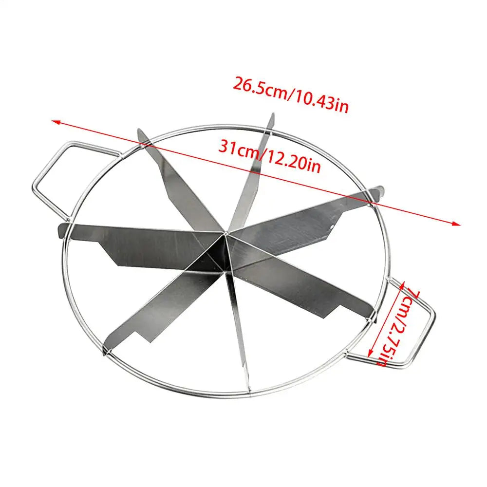 Cheese Cake Cutter Cake Cutting Tool Stainless Steel Pie Cutter Non-Stick Kitchen Gadgets Pastry Cheese Pizza Cutting Press Tool