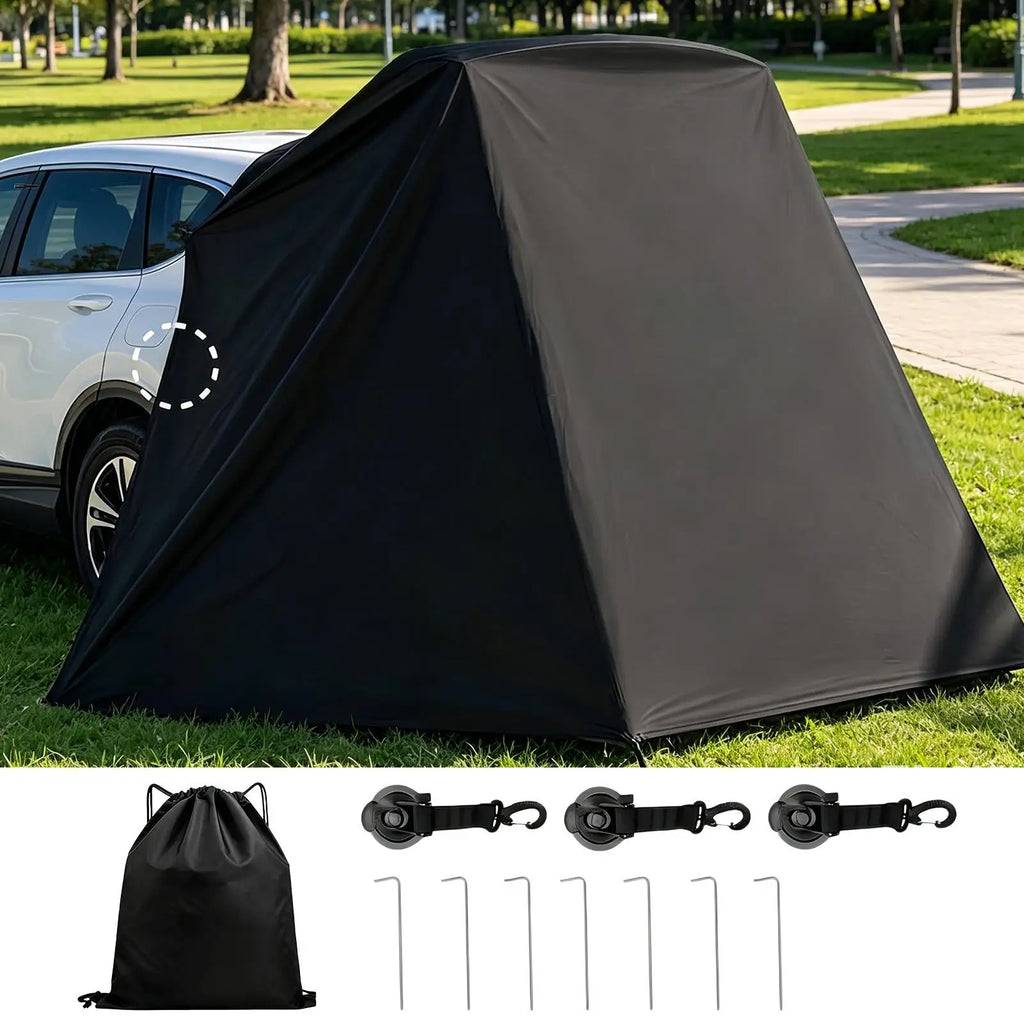 Tailgate Tent For SUV Car Trunk Changing Awning Camping Tailgate Privacy Tent For Trailer Van Automotive Hatchback RV Picnic