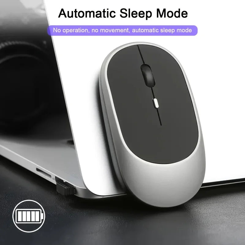 Wireless Mouse Bluetooth-Compatible Mouse Ergonomic 1200DPI Mouse For MacBook Tablet Laptops Computer PC iPad 2.4Ghz Gaming Mice
