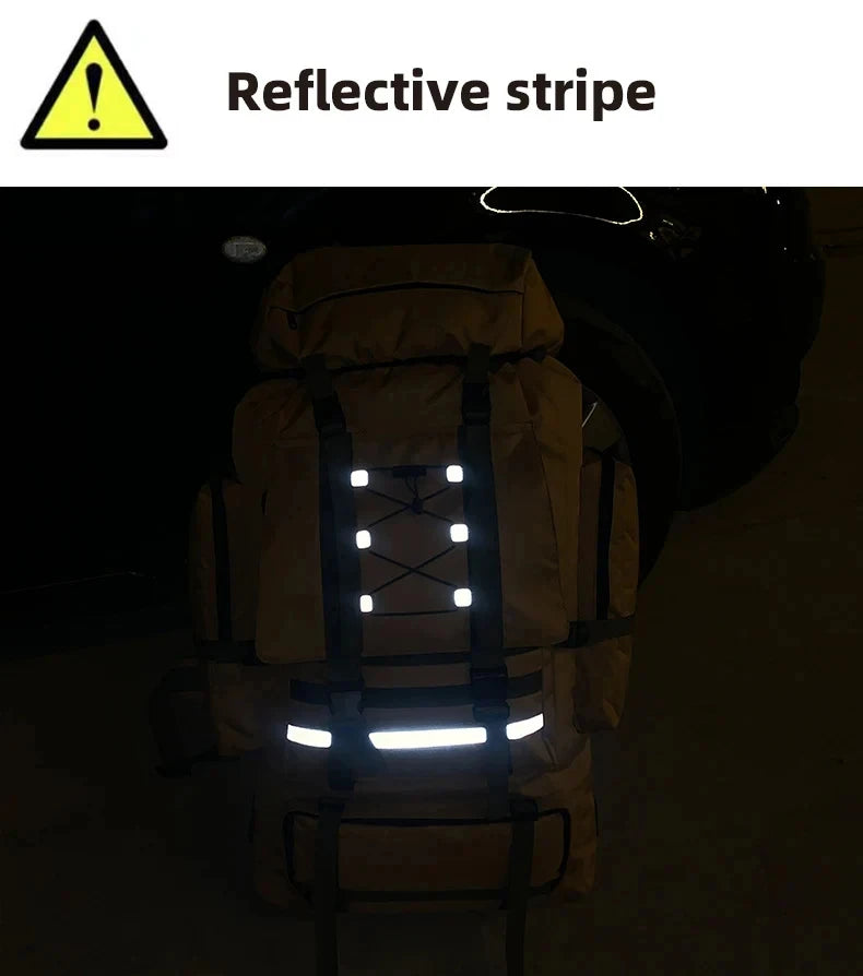 Outdoor Climbing Backpack Large Capacity Outdoor Travel Sports Luggage Bag Hiking Trekking Camping Mountaineering Men Rucksack