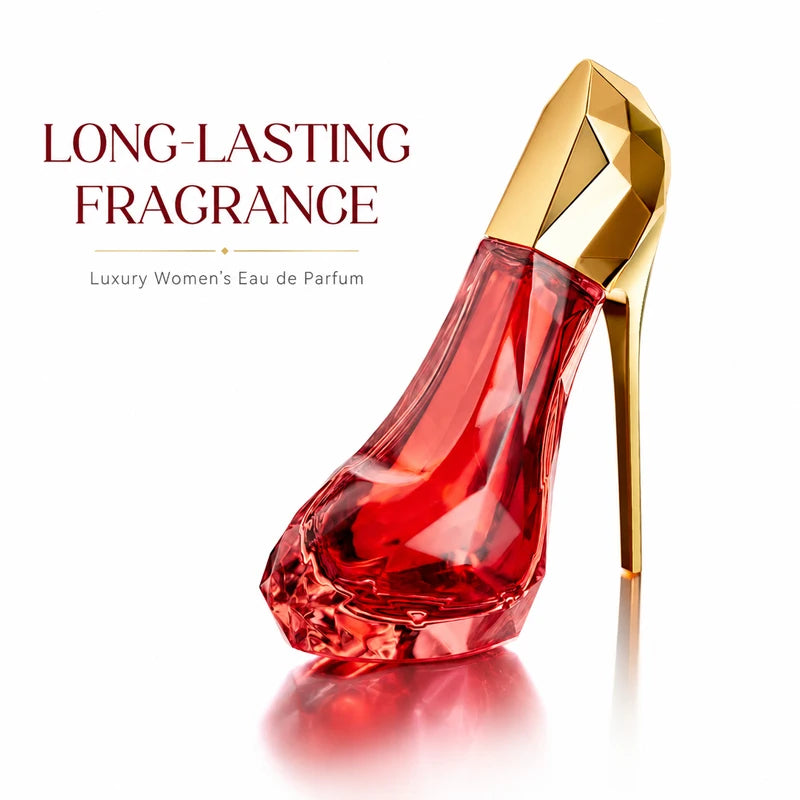 Women EDP Perfume Floral 30ml High Heel Design Long Lasting Eau de Parfum Lover Gift Daily Use Original Brand