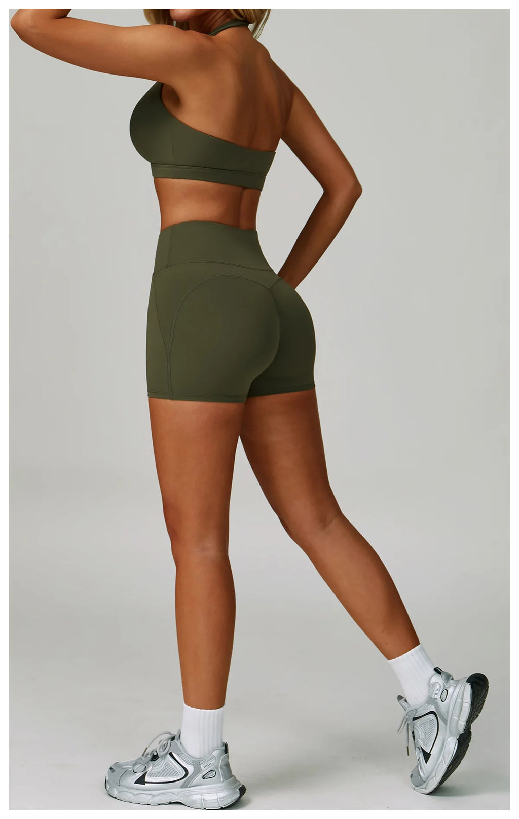 Women's Tracksuit 2 Piece Set Fitness Clothes Yoga Sets Sportswear Workout Bra High Waist Leggings Set Gym Clothing Sports Suits