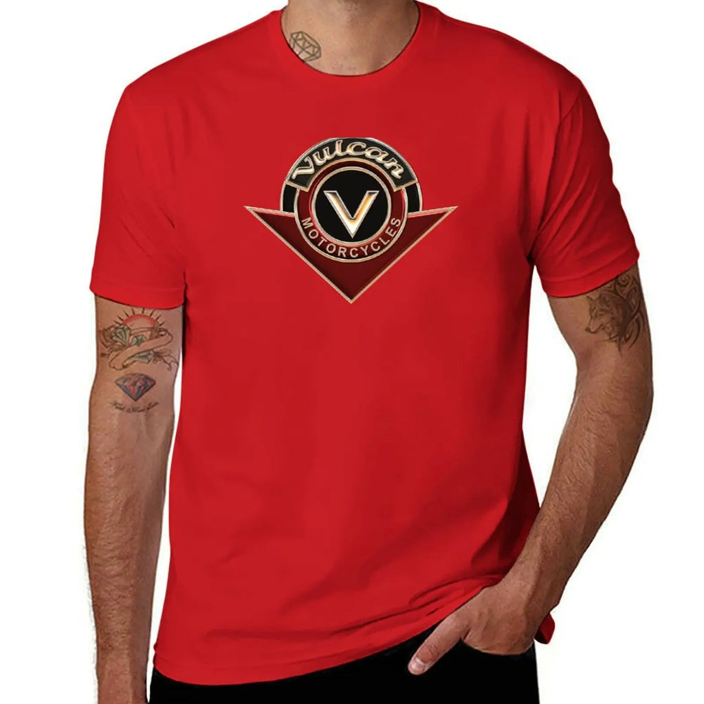 Vulcan VN Motorcycles Logo 2 Copper 3D T-Shirt customs quick-drying animal prinfor boys Blouse funny t shirts for men