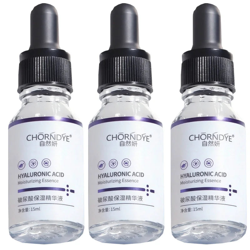Hydrating Hyaluronic Acid Facial Serum Deep Moisturizing Facial Skin Essence & Plumping Formula for Radiant & Smoother Skin