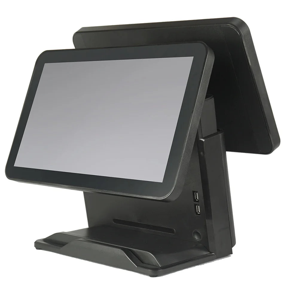 Black Dual Screen Window All in One Touch Screen Pos Cash Register