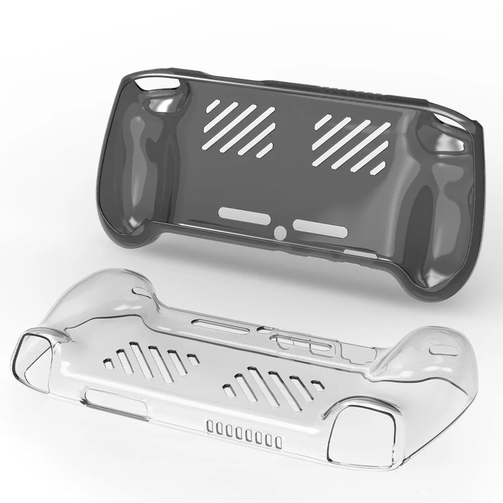 Transparent TPU Case For Anbernic RG557 Handheld Game Console Protective Cover Anti-Scratch Anti-fall Storage Cover Case