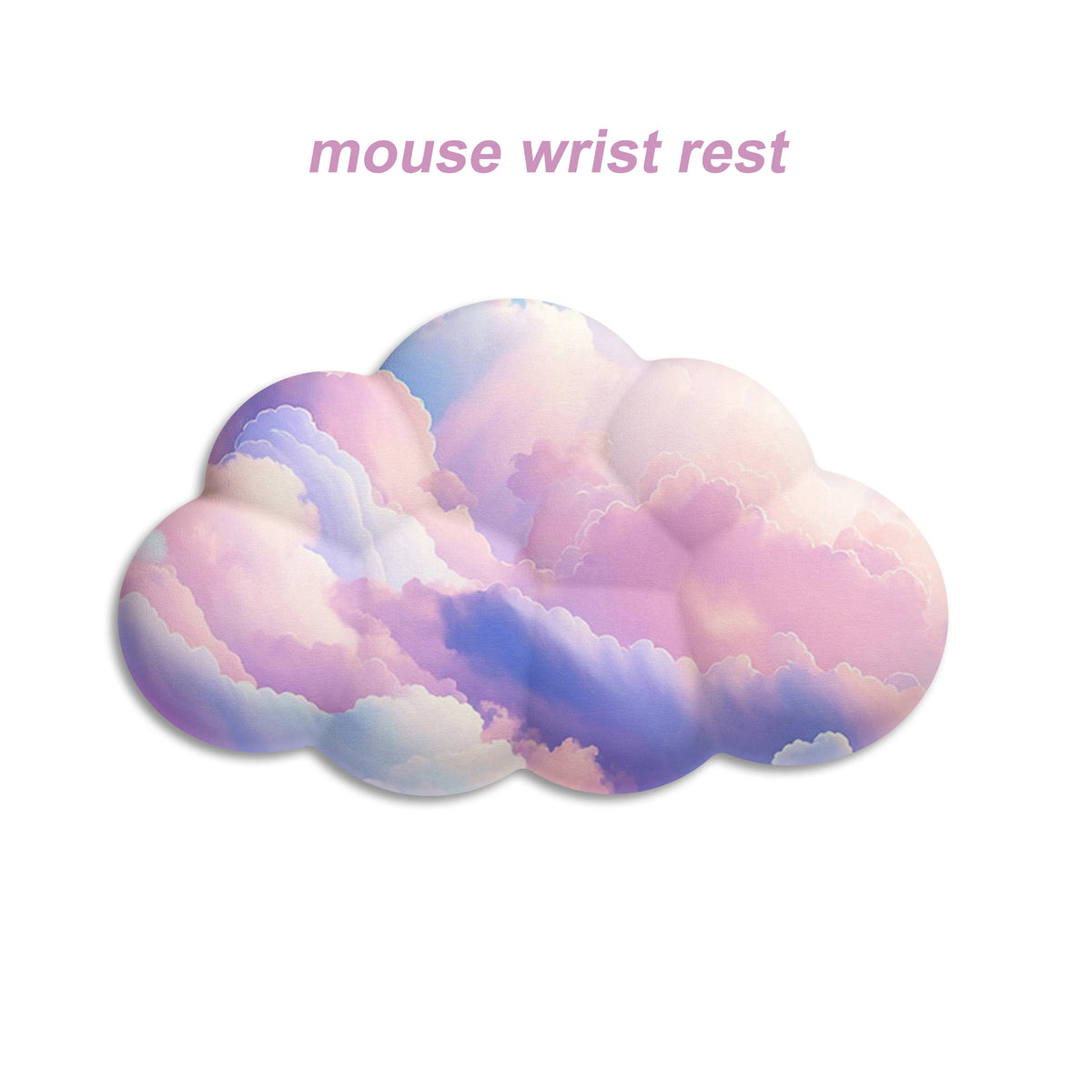 Cloud Gradient Gaming Keyboard Pad Wrist Pad Cloud Wrist Pad Mouse Pad Ergonomic Laika Foam Memory Non-Slip Support Office