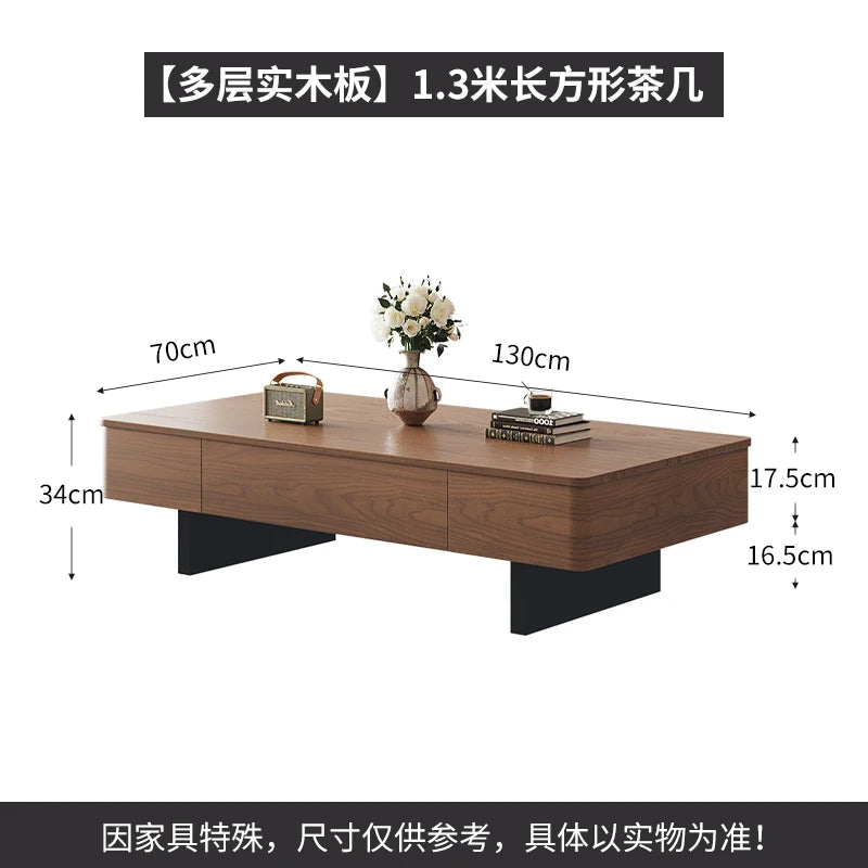 Modern Luxury Coffee Table Aesthetic Minimalist Trendy Coffee Tables Design Storage Mesa De Centro Sala Living Room Furniture