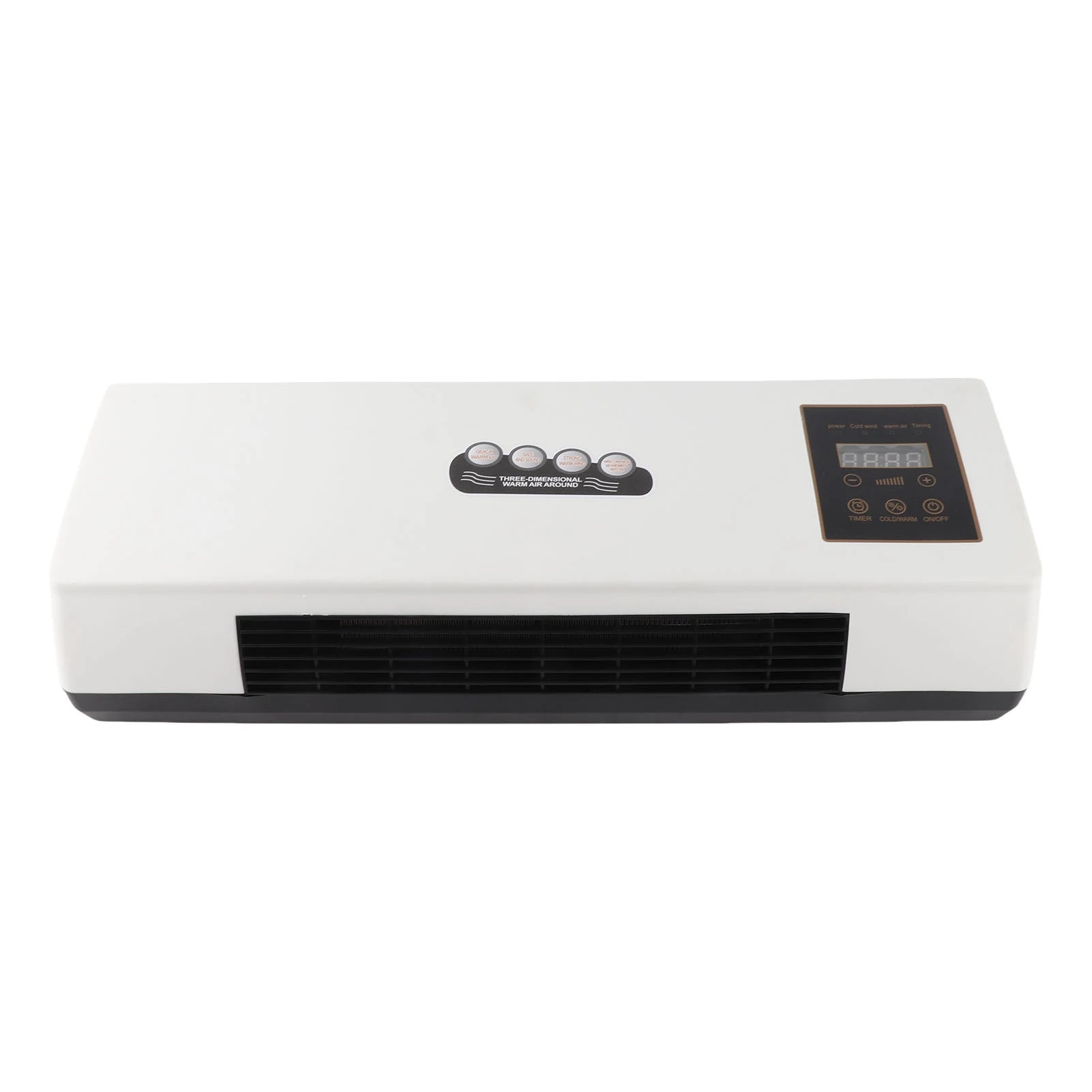 Wall Heater and Air Conditioner Combo Electric Cooling and Heating Machine Low Noise 2 in 1  Heating  for Bathroom
