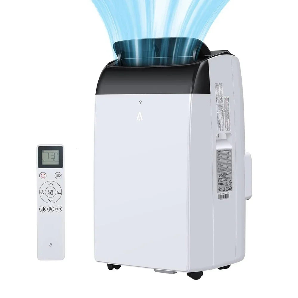 14000 BTU Portable Air Conditioner for 3-in-1 Free Standing Cooling AC Unit with Fan Dehumidifier Remote Control and Sleep