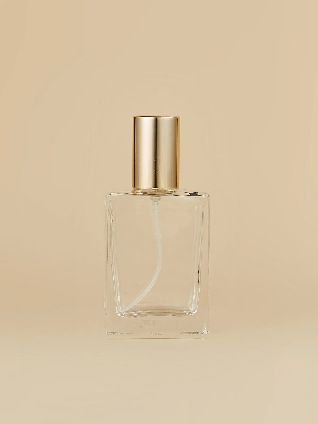 30ml Screw Square Glass Spray Qerfume Dispenser Cosmetic Packaging Empty Bottle Liquid Pressing Sprinkler Perfume Bottle