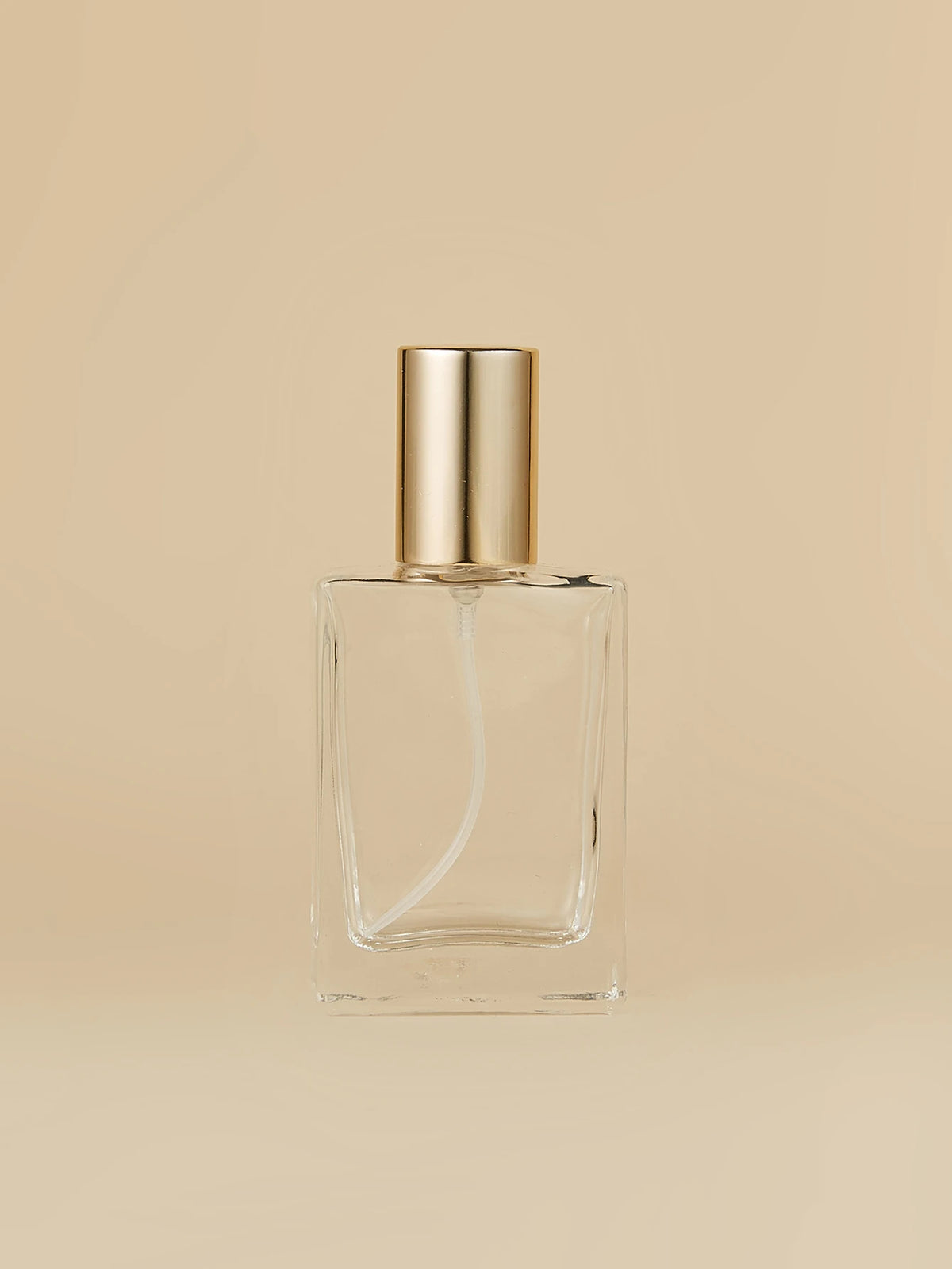 30ml Screw Square Glass Spray Qerfume Dispenser Cosmetic Packaging Empty Bottle Liquid Pressing Sprinkler Perfume Bottle