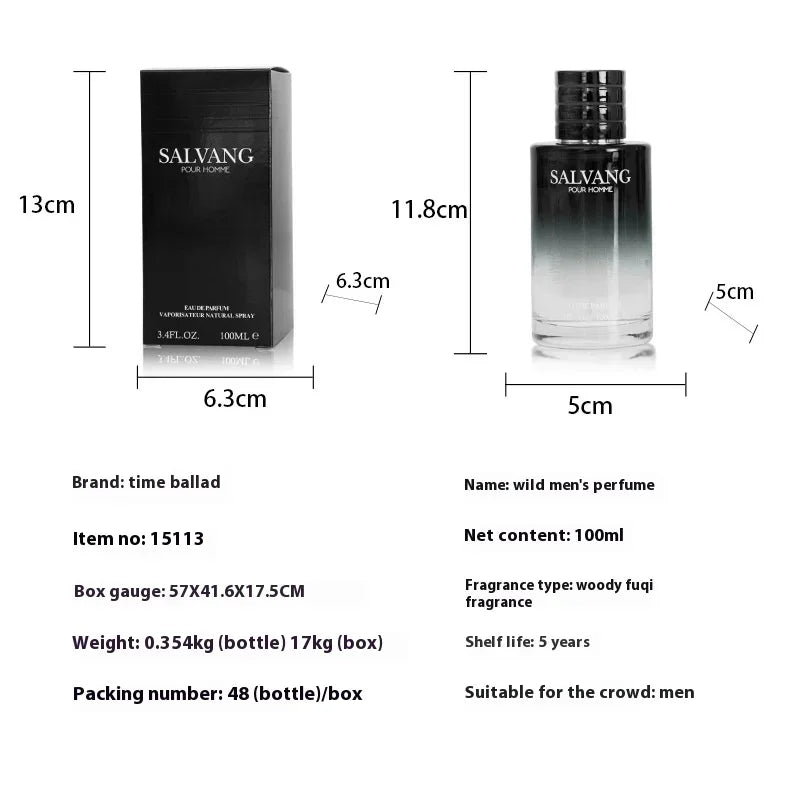 100ML Brand Perfume Woody Men Perfume Spray  Long Lasting Cologne Ocean Light Fragrance Man Vibrant Gentleman Gift