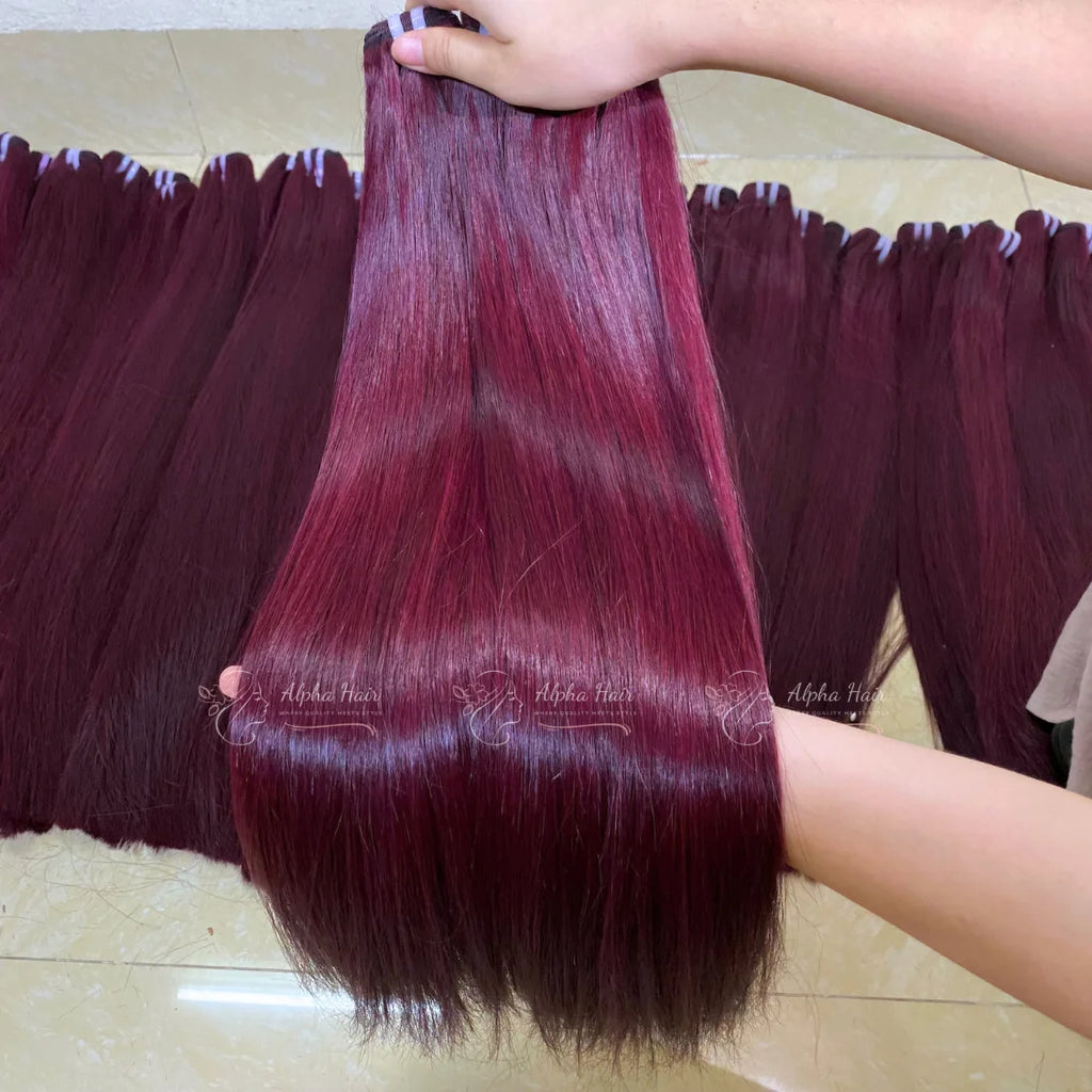 Hot Selling Large Stock Unprocessed Bone Straight Vietnamese Bang Wigs Human Hair Hd Lace Front Remy Hair Extensions