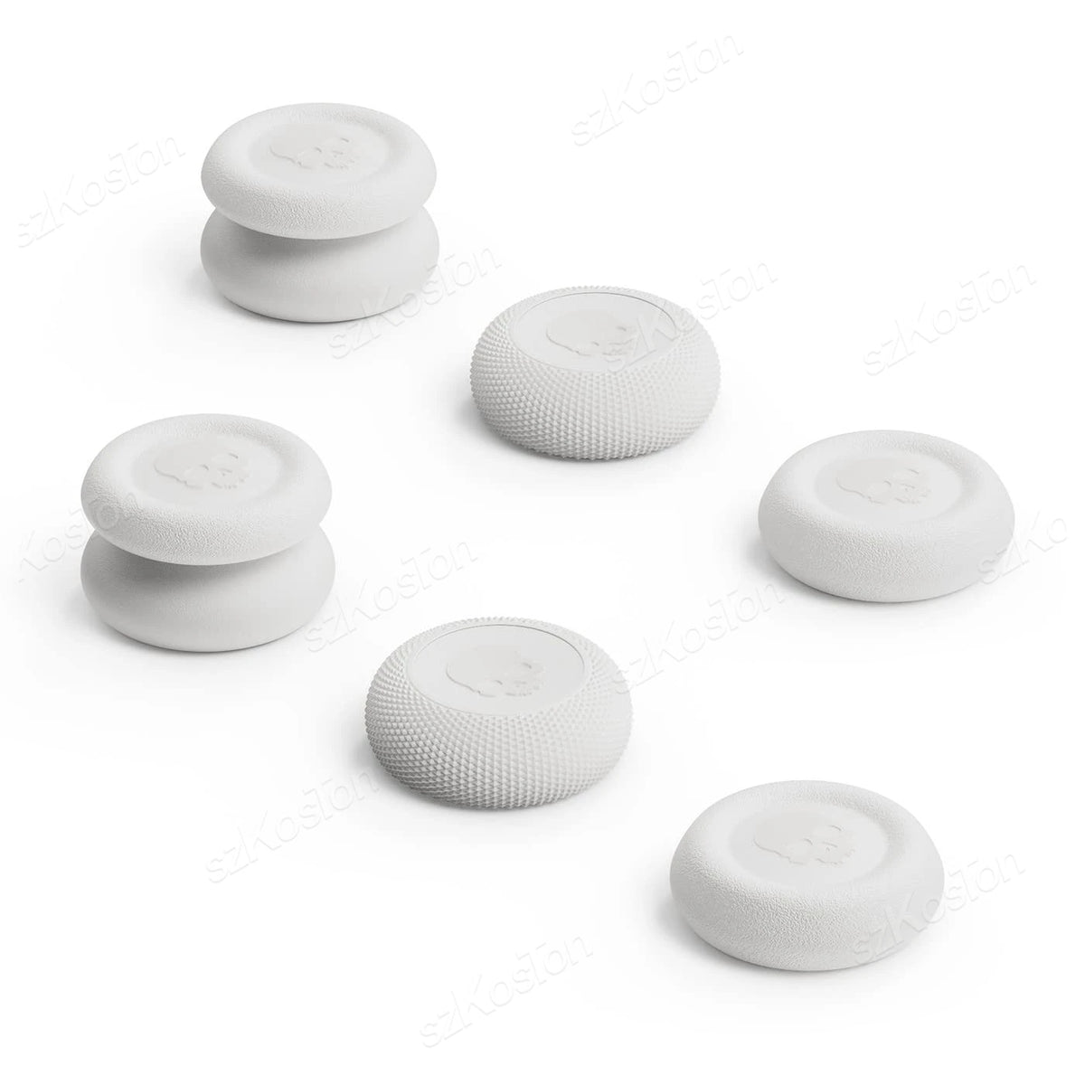 6PCS Thumb Grips Caps Set for Switch 2 Pro/PS5/PS4 Controller Button Stick Cover Gamepad Joystick Cap Gaming Accessories