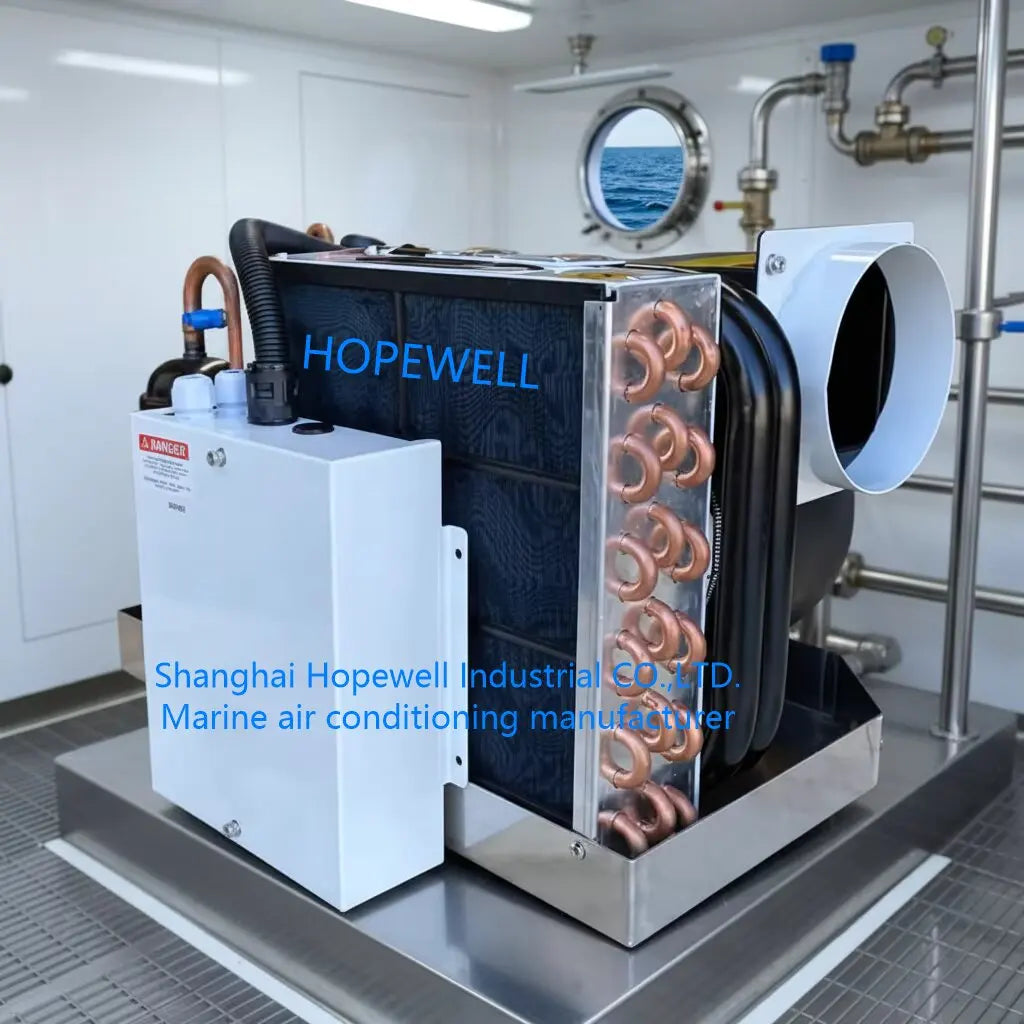 2026 New Hot Sale Marine Air Conditioner for Boat 8000btu Sea Water Chiller Cooling AC Vessel Yacht Ship AC 220v60hz