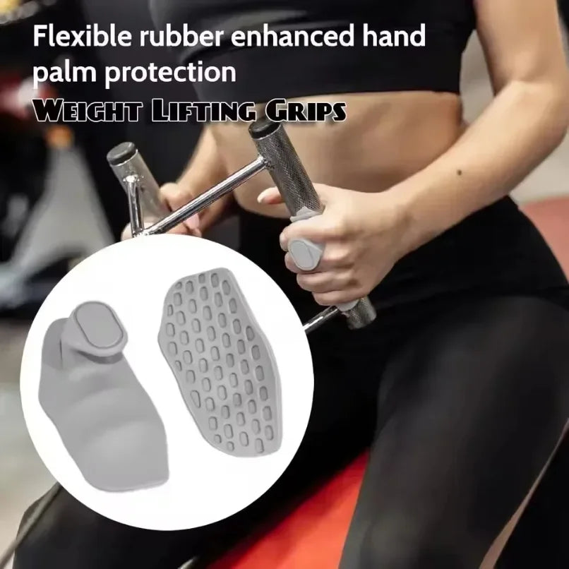 Gym Gloves Grip Strengthener Silicone Palm Grips Crosstraining Palm Grip Hand Protection for Gymnastics Weightlifting Exercise
