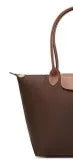Large, Medium, Small Size French Large Capacity Folding Tote Bag, Fashionable Handheld Commuting Travel Waterproof Nylon Bag
