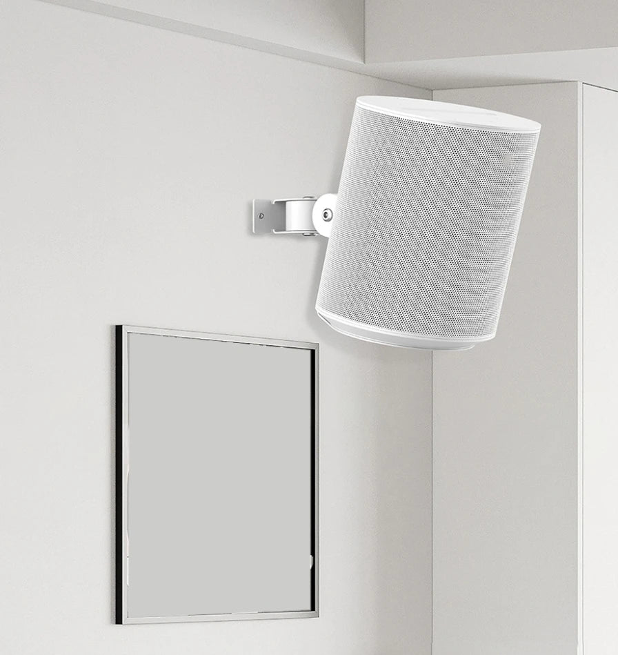 Suitable For Sonos Smart Speaker Wall Mount Bracket Adjustable Angle Wall Mount Bracket Portable Audio Video Speaker Accessories