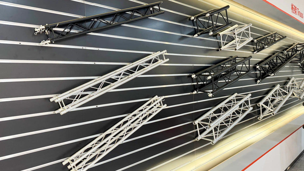 6082 T6 Aluminum Square Truss 290mm Modular F34 Stage Structure Heavy Duty Rigging for DJ Events Exhibitions