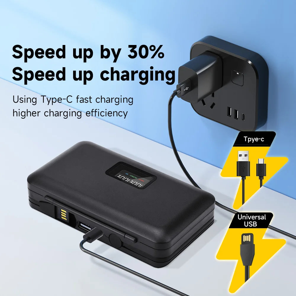PALO EN-EL15 ENEL15 EN EL15 Battery Charger Battery Case for Nikon D500 D600 D610 D750 D800 D800E D810 D810A D7000 D7100 D7200
