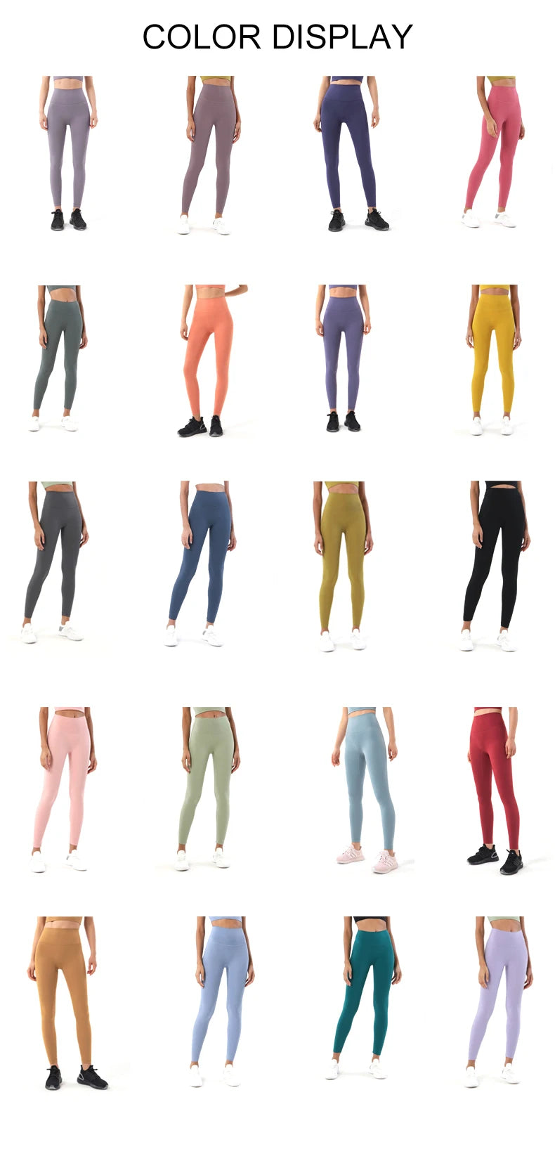 TRY TO BN Yoga Pants Leggings Women Naked Feeling High Waisted Workout Seamless Sports  Fitness GymLeggings Push Up Tights Women