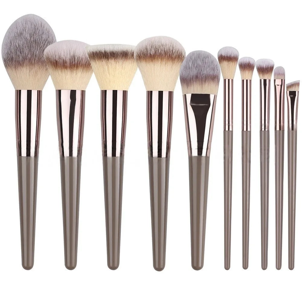 10-20PCS Makeup Brush Set Foundation Concealer Powder Eyeshadow Blush Brush Kabuki Blending Cosmetic Beauty Tool for Face
