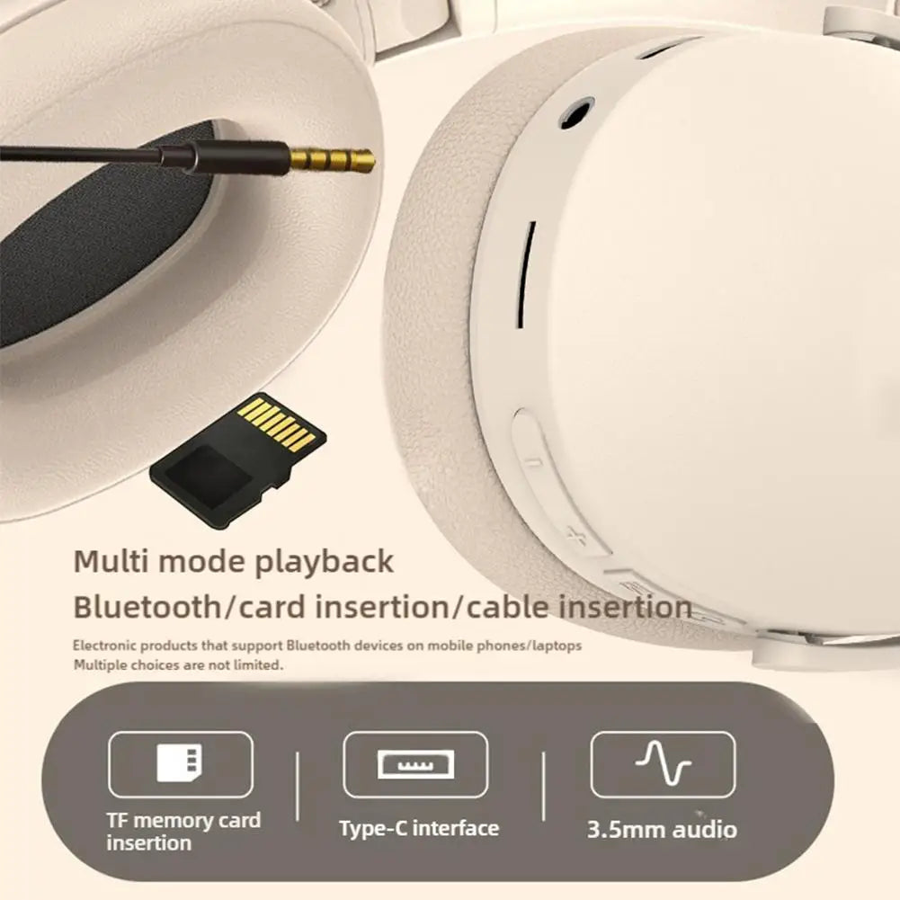 P2961 Head mounted Bluetooth Earphones, Wireless Comfort, Heavy Bass Earphones, Ultra Long Battery Life