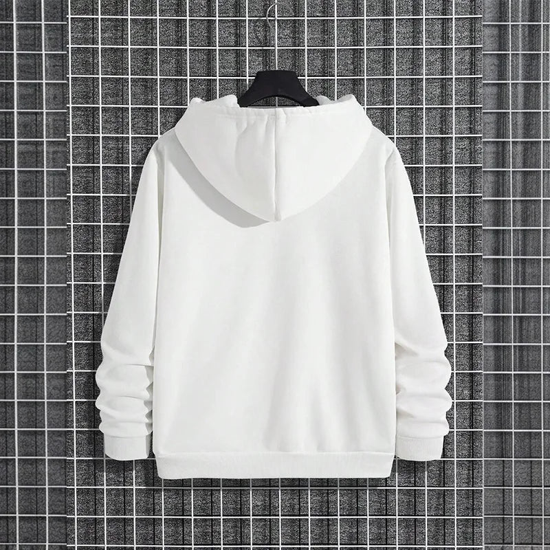 2025 New Arrival Men's Hoodie High Quality Hooded Long Sleeve Sweatshirt Autumn Winter City Vibes Fashion Casual Coat Streetwear