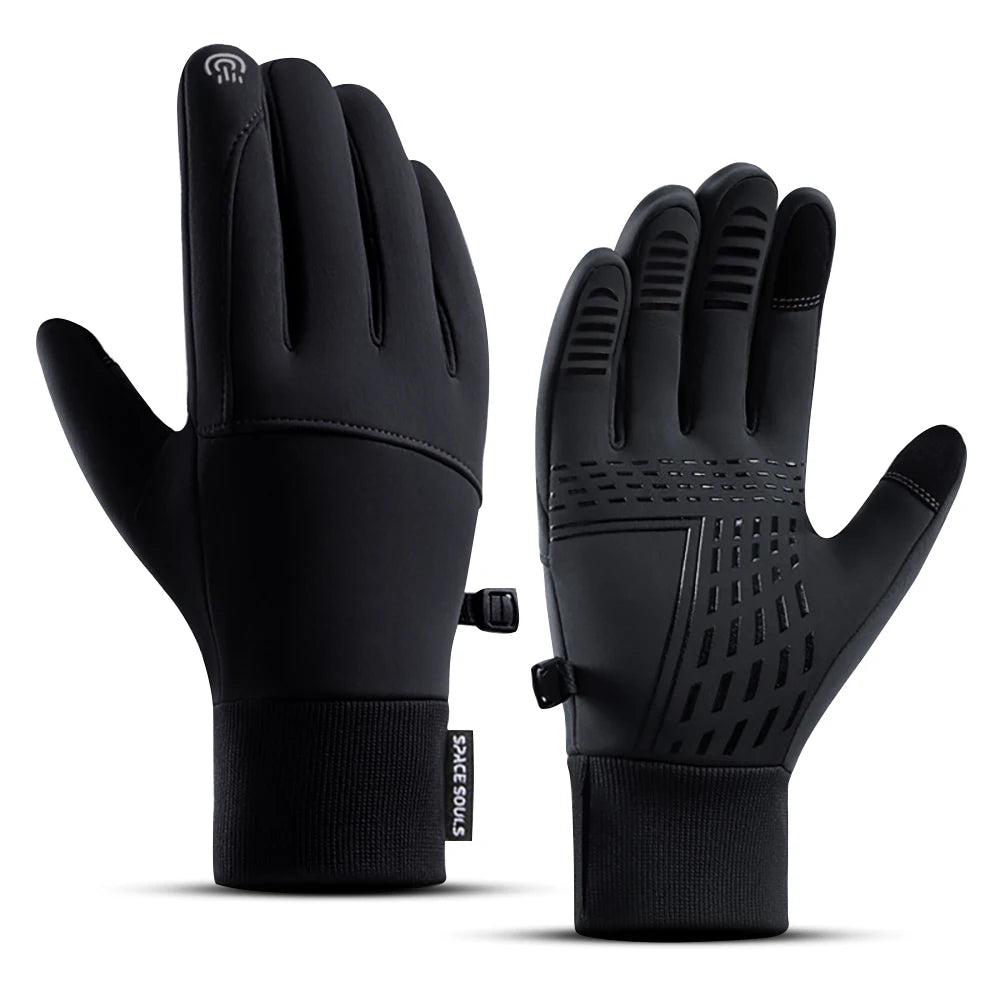 Winter Men's Women's Warm Gloves Windproof Touchscreen Gloves Outdoor Sports Cycling Fishing Skiing Running Gloves
