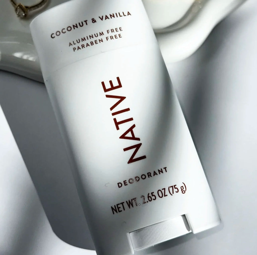 75g NATIVE Original Coconut Vanilla Deodorant Eucalyptus Mint Lavender Rose Sensitive Healthy Body Antiperspirant Cream Stick