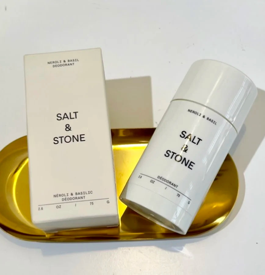 SALT& STONE Brand Deodorant Black Rose Oud Neroli Basil Eliminate Body Odors Fragrance Blam Stick Unisex Natural Plant Deodorant