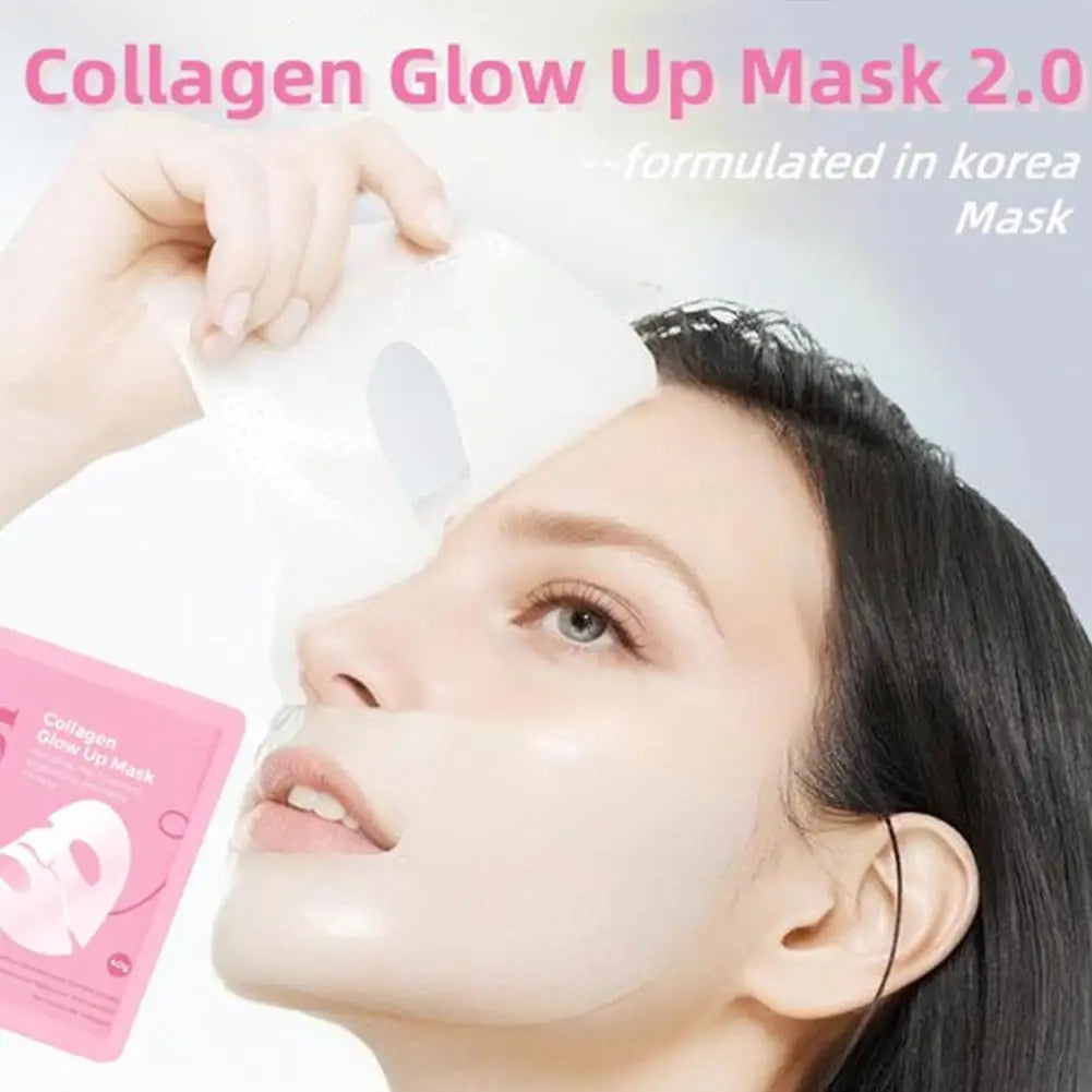 Korean Moisturizing Firming Bio Collagen Overnight Masks Professional Night Repairing Mask 4pcs Set Quasi Collagen Glow Up Mask