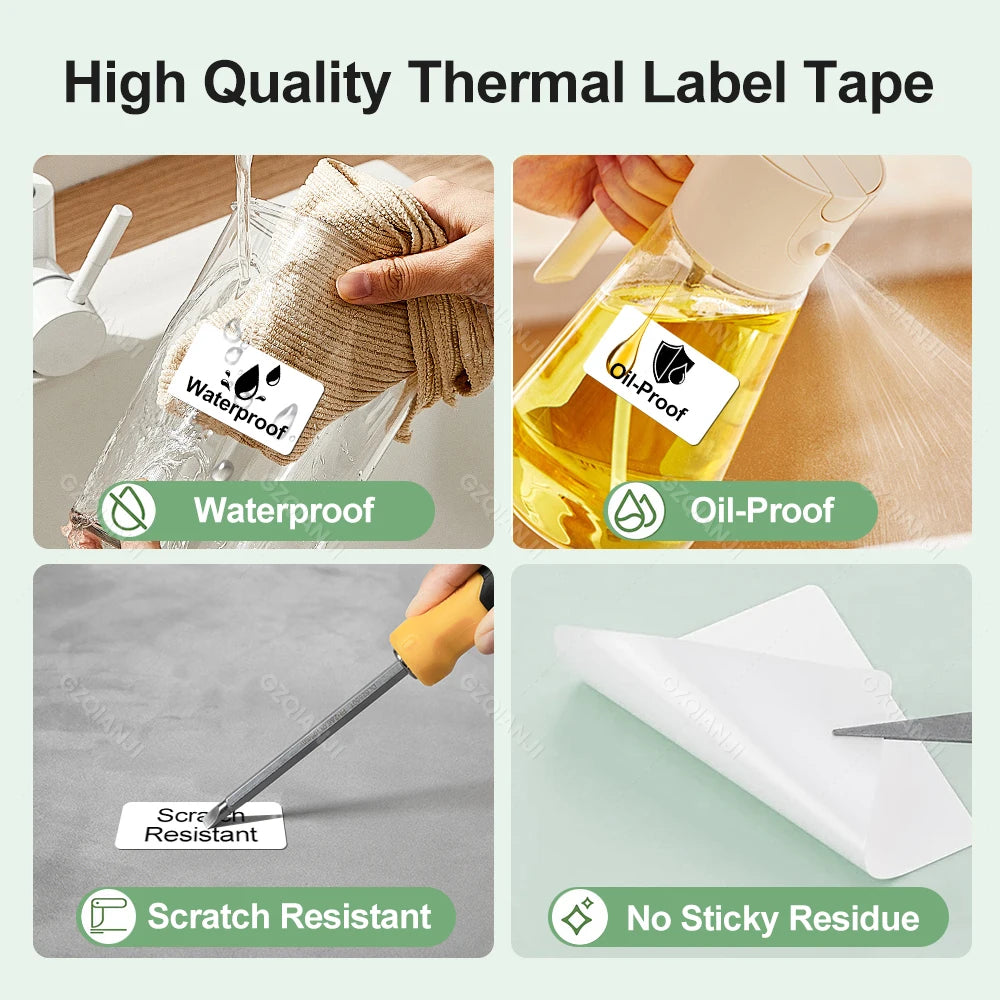 X2 Thermal RFID Label Sticker Adhesive Label Paper Tape 40*30mm 50*30mm for M110 M220 M200 P50 X2 E210 P2 N20 Label Printer