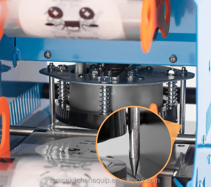 Customizable Automatic Cup Sealer Machine for Milk /Coffee Shops Heat Sealing Equipment for Bottle & Foil Packaging