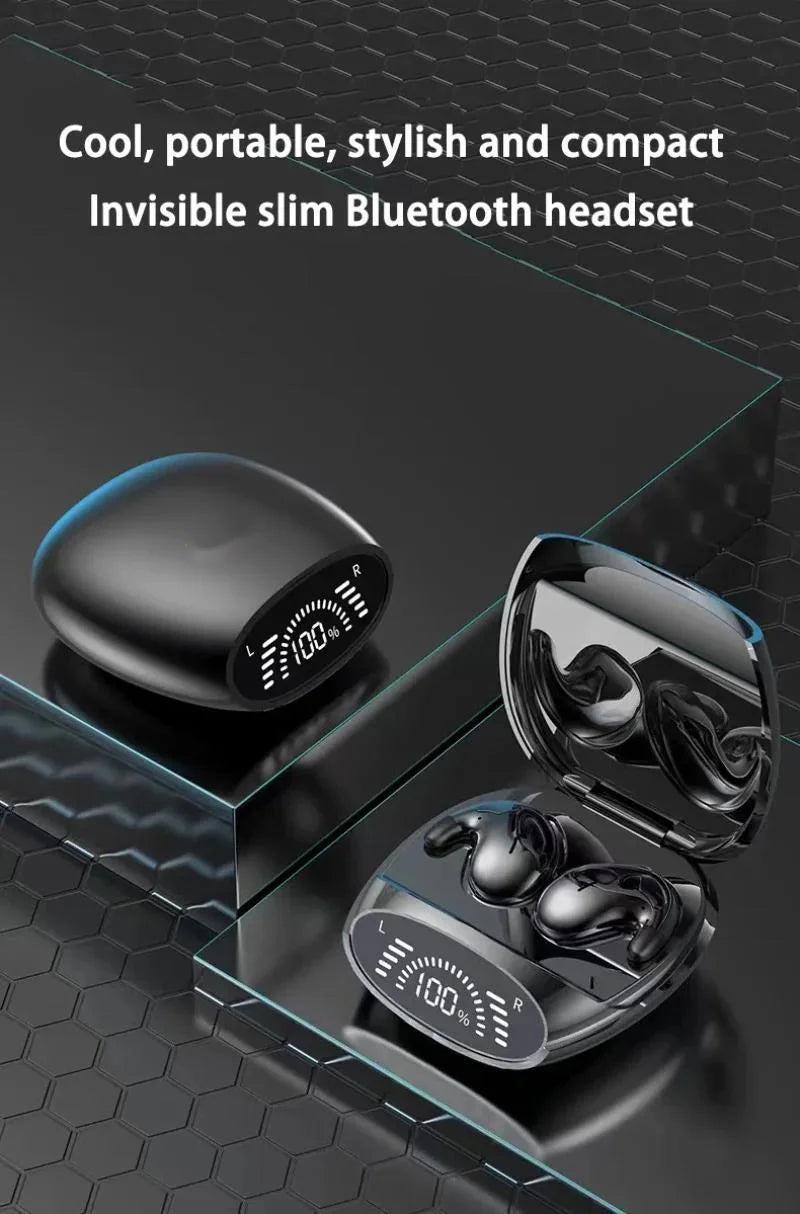 Lightweight Invisible Sleep Earphones Ultra-Thin Ergonomic Fit Side-Sleep Friendly Cloud-Like Comfort Clear Mic With Mic