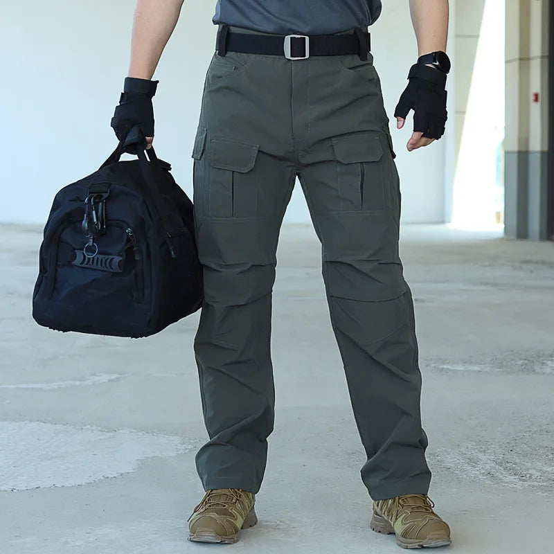 Tactical Pants Molle Ripstop Combat Trousers Hunting Army Stretch Pants Quick Dry Lightweight Casual Cargo Pants Water Resistant
