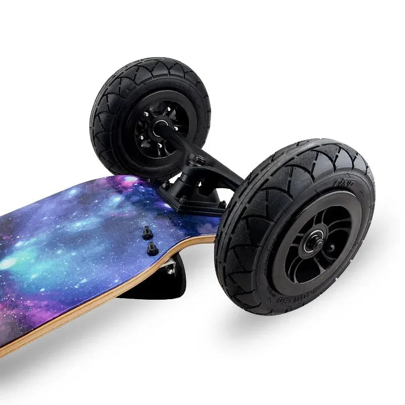 Wide Mountain Board Double Warp Skateboard Longboard