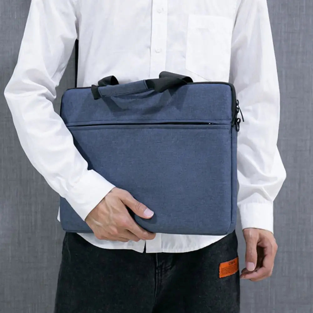 Universal Laptop Sleeve Case Shockproof Large Capacity Laptop Handbag Ultra Thin Business Notebook Cover Tablet Protective Pouch