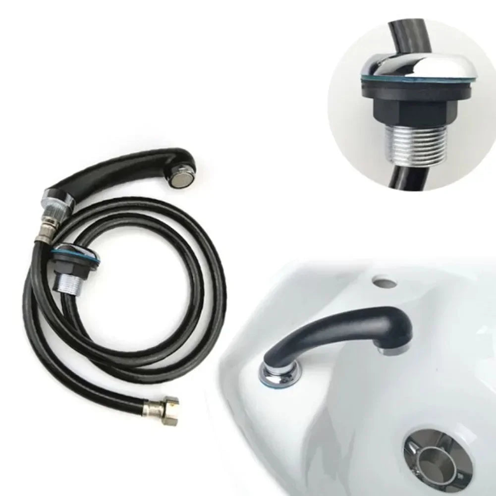 Showerhead Sprinkler Shampoo Shower Hair Spray Sprayer Salon Hairdresser Sink Basin Hose Shower Head