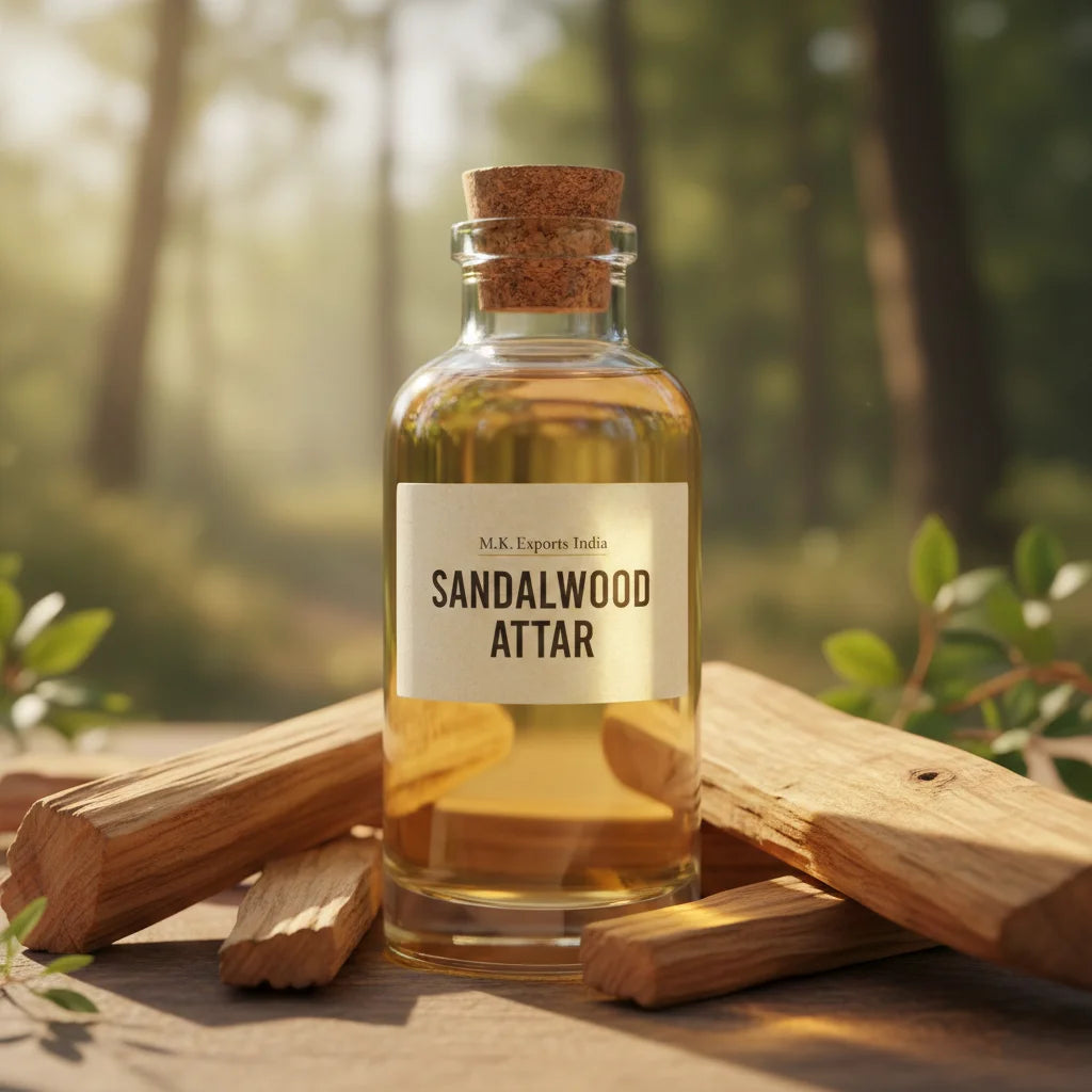 Luxury Woody Sandalwood Attar Fine Fragrance Base For Niche Perfume Brands