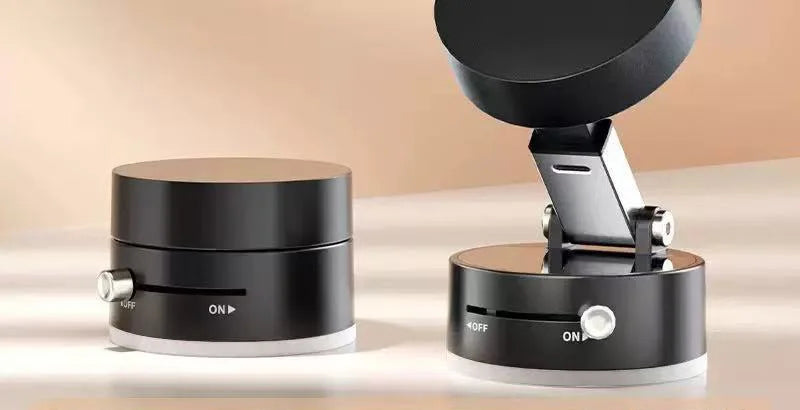 2025 New Type Suction Cup Vacuum Adsorption Car Special Fixed Mobile Phone Stand Car Mobile Phone Magnetic Stand