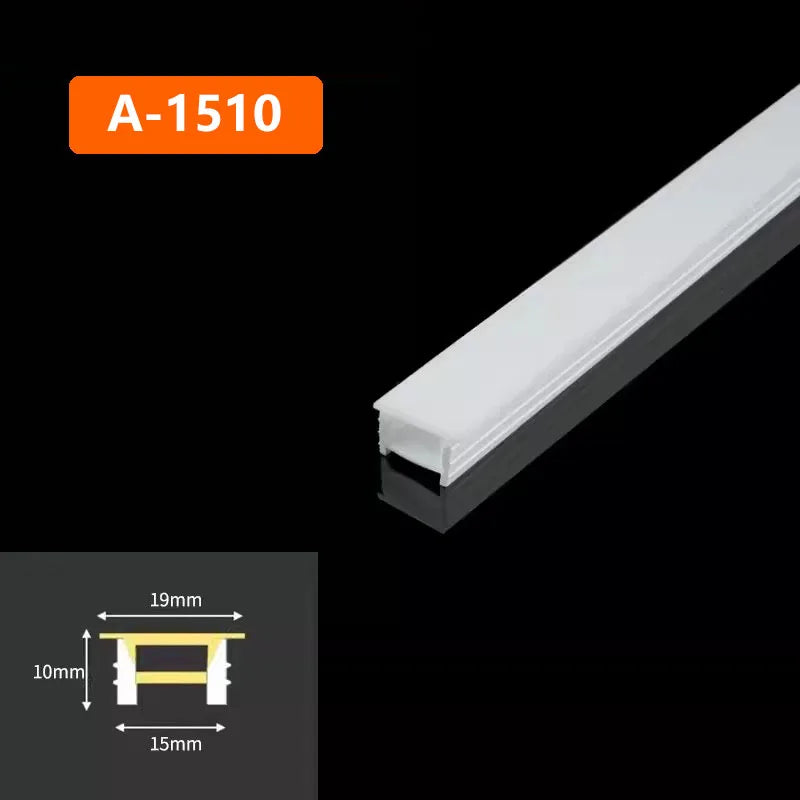 Led Neon Strip Rope Tube Waterproof Flexible Silicone Tape Diffuser for Ws2812 5050 Strip Light Home Atmosphere Decor Lighting