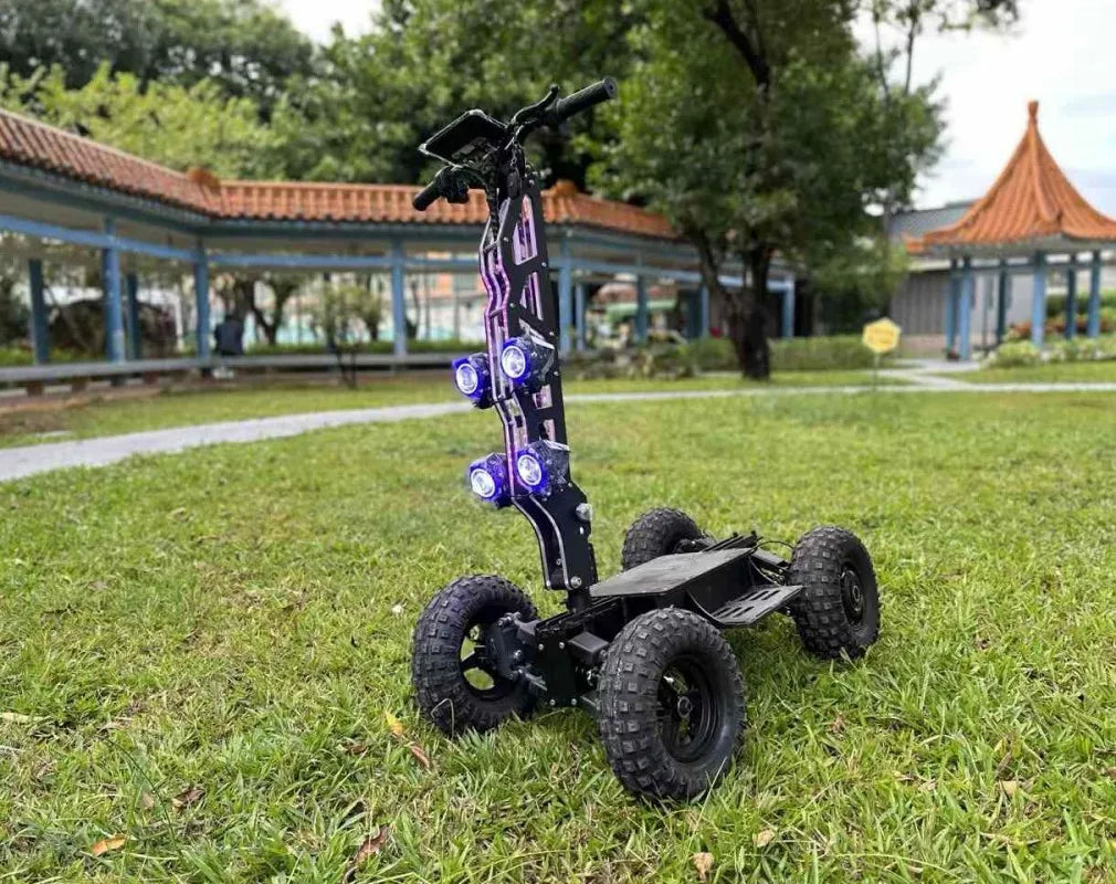 Off-road Vehicle Snowmobile 4x4 40AH Tilt Body Electric Scooter All Terrain Golf Cart